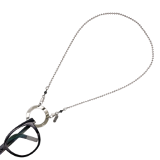Bijoux porte lunettes chaîne boules simple